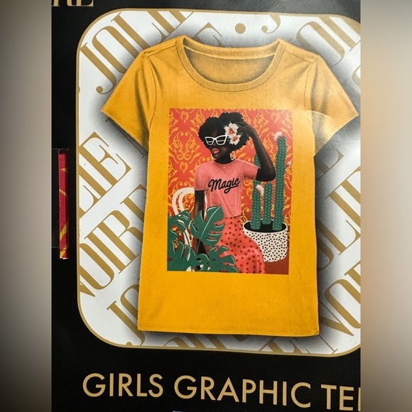 JOLIE NIORE GIRLS GRAPHIC TEE - Picture 2 of 2